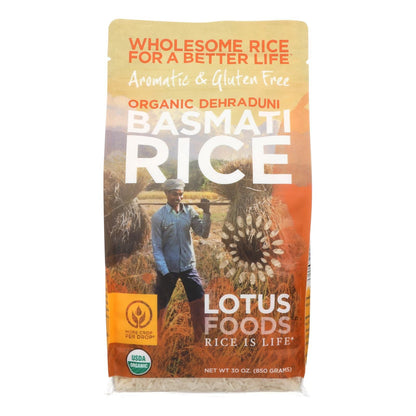 Lotus Foods Organic Rice - Jasmine - Case Of 6 - 30 Oz image 2