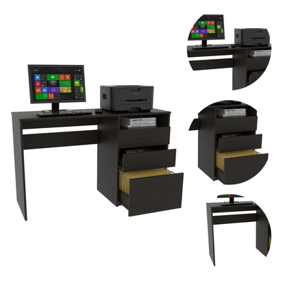 Louisiana Writing Computer Desk, Three Drawers image 8