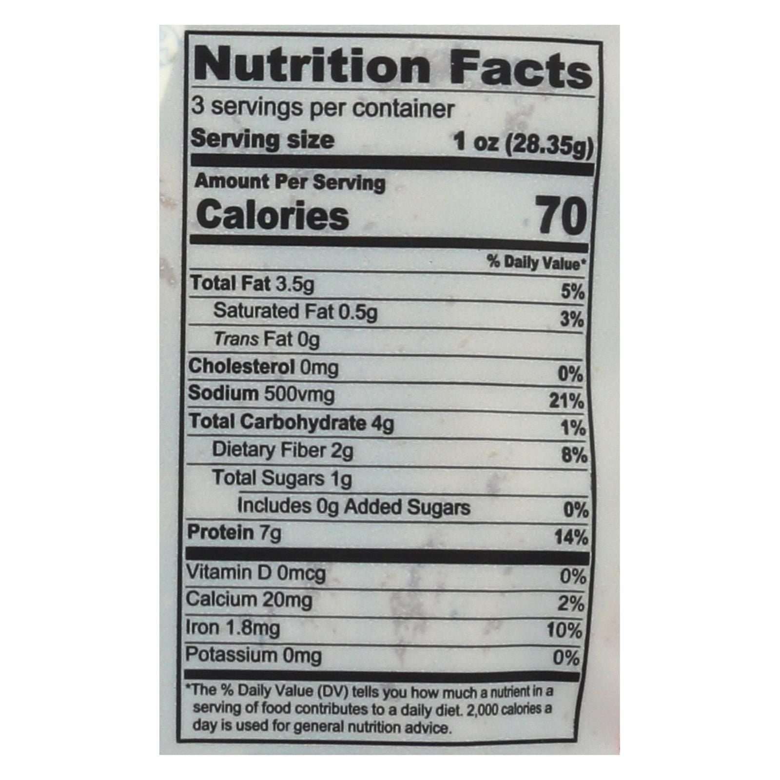 Louisville Vegan Jerky Jerky - Vegan - Black Pepper - Case Of 10 - 3 Oz image 3