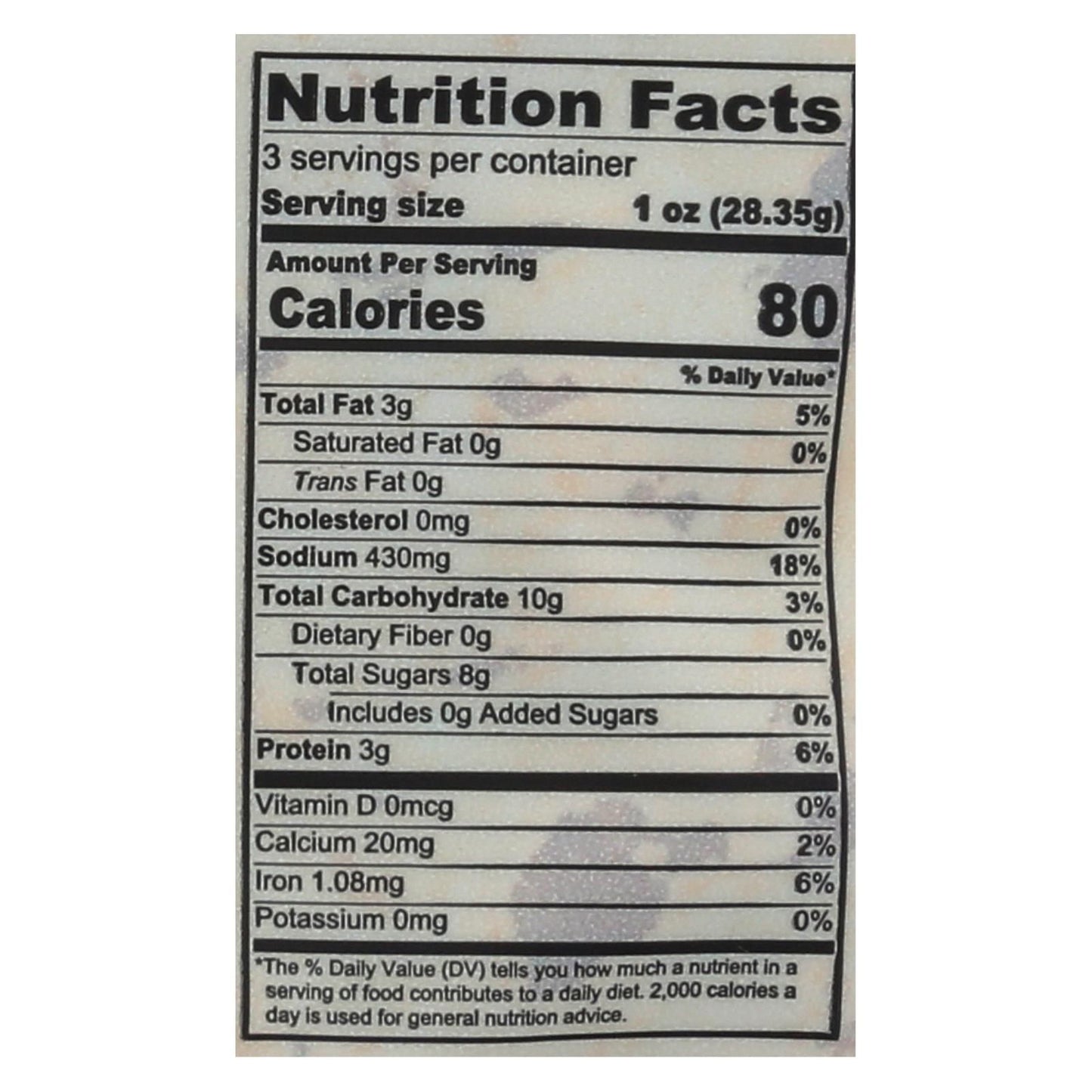 Louisville Vegan Jerky Jerky - Vegan - Carolina Bbq - Case Of 10 - 3 Oz image 2