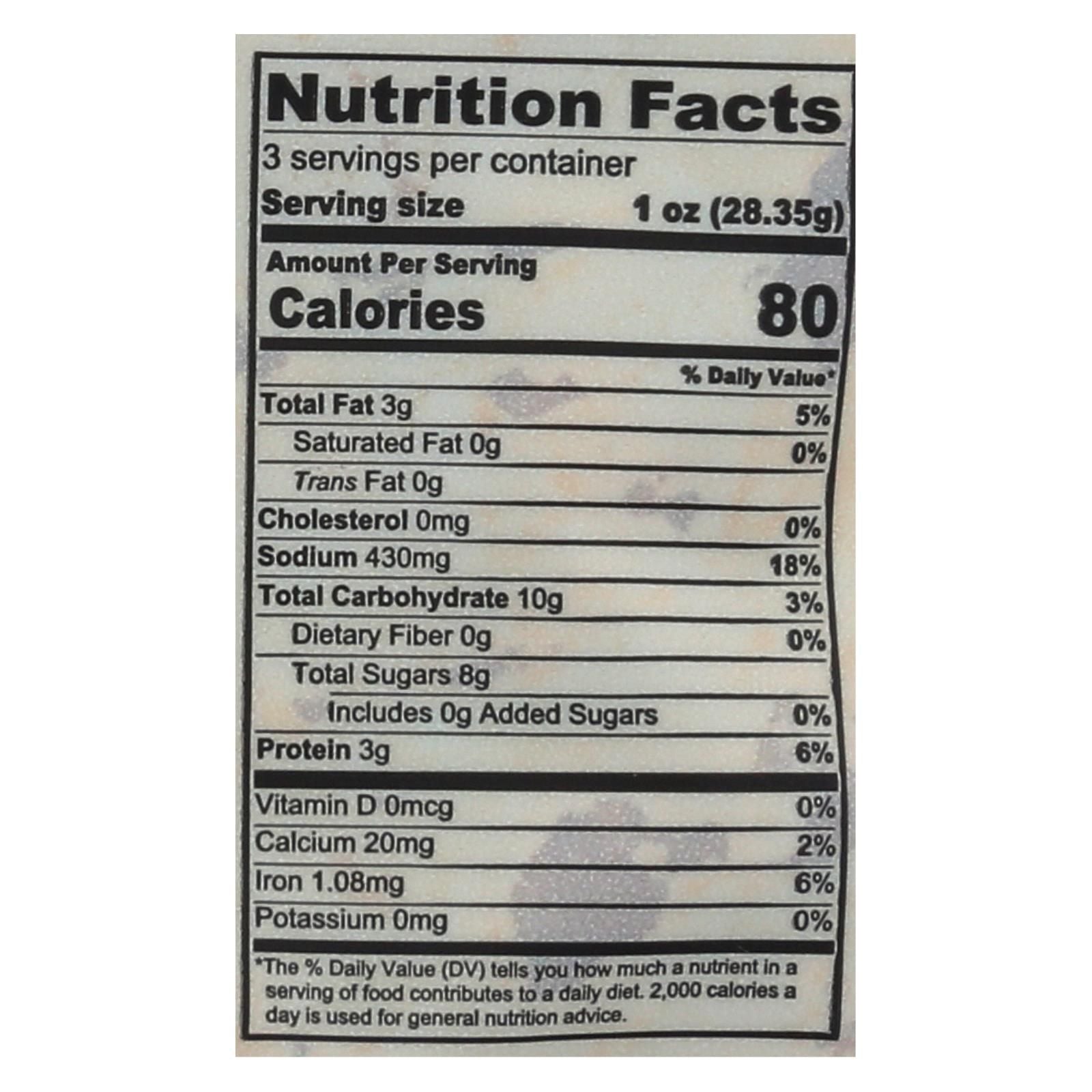Louisville Vegan Jerky Jerky - Vegan - Carolina Bbq - Case Of 10 - 3 Oz image 2