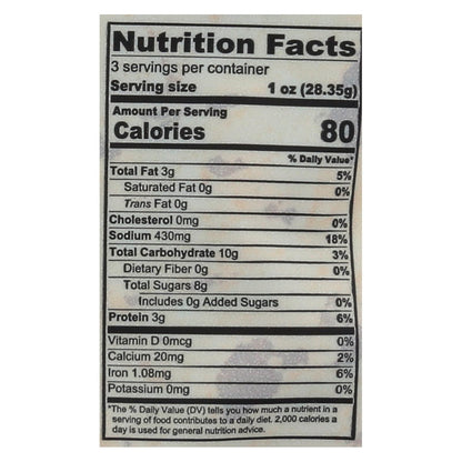 Louisville Vegan Jerky Jerky - Vegan - Carolina Bbq - Case Of 10 - 3 Oz image 2