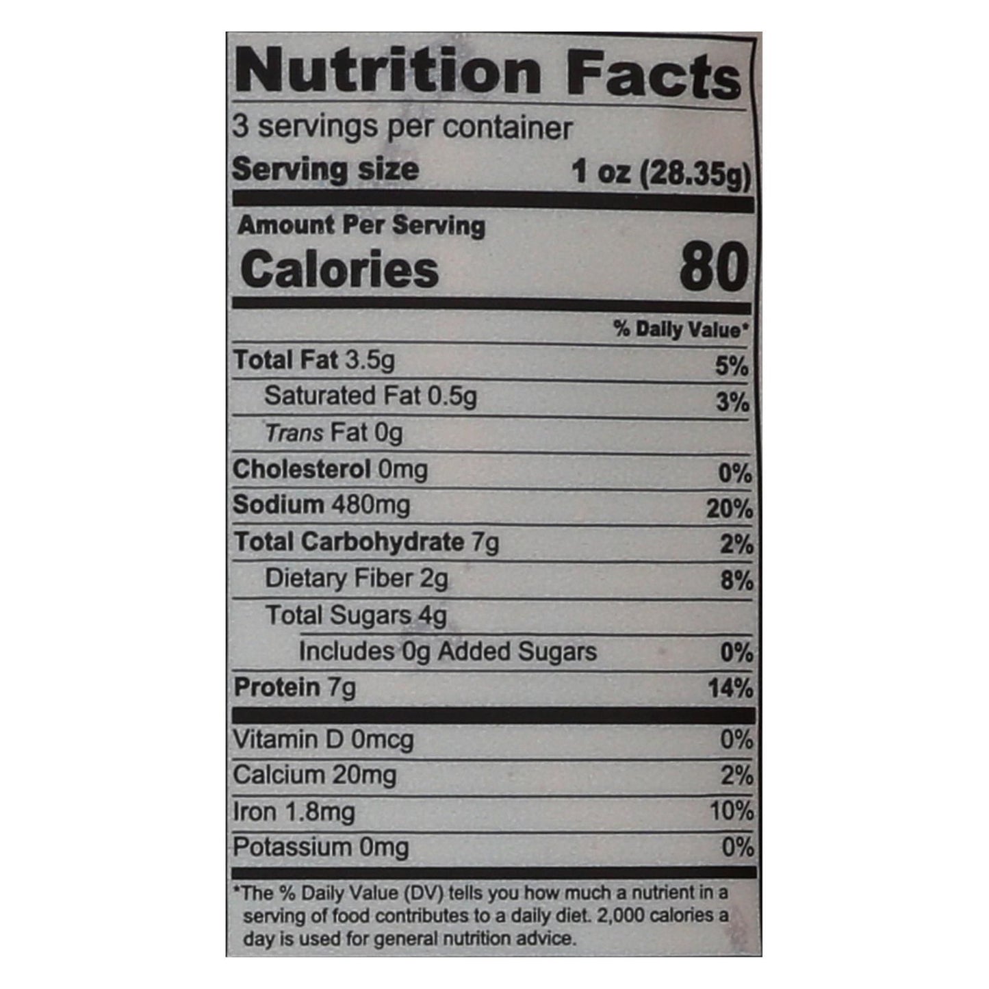 Louisville Vegan Jerky Jerky - Vegan - Maple Bacon - Case Of 10 - 3 Oz image 2