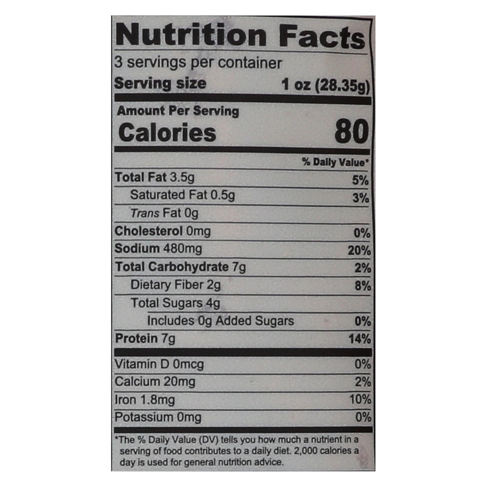Louisville Vegan Jerky Jerky - Vegan - Maple Bacon - Case Of 10 - 3 Oz image 2