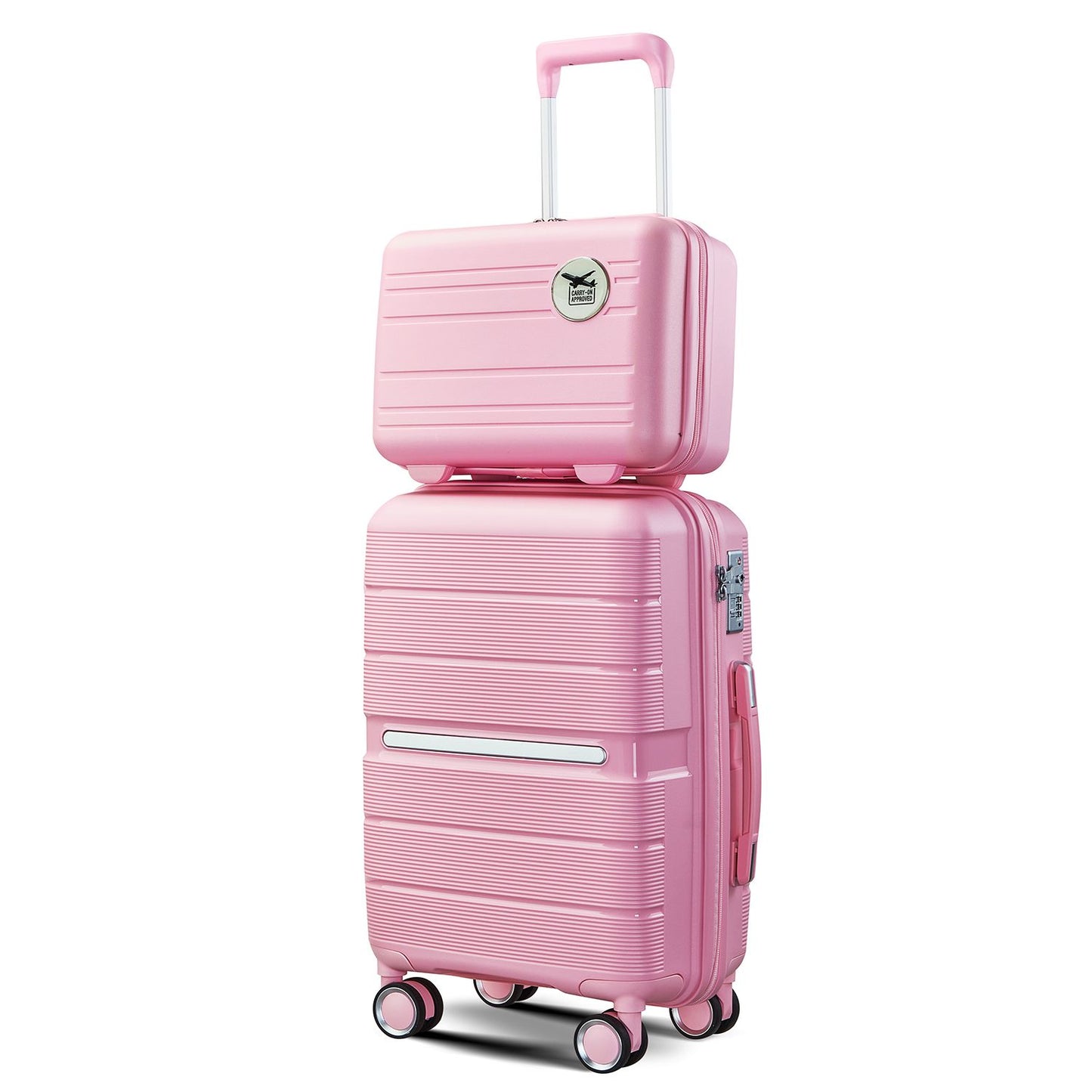 Luggage Sets 4 Piece(14/20/24/28) PP Lightweight & Durable Expandable suitcase image 8
