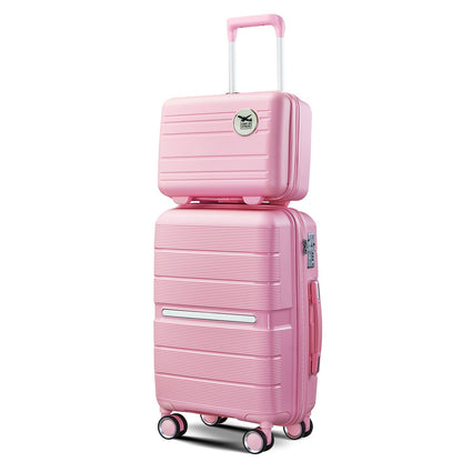 Luggage Sets 4 Piece(14/20/24/28) PP Lightweight & Durable Expandable suitcase image 8