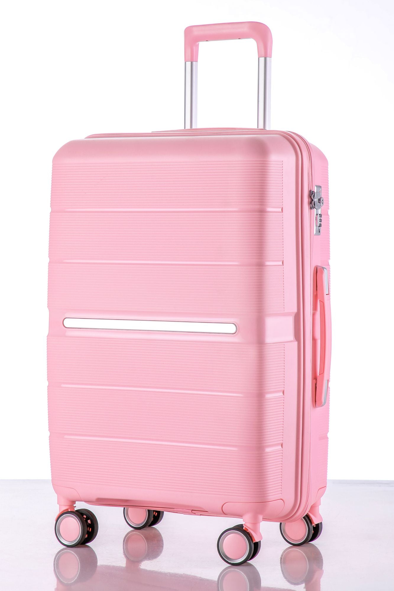 Luggage Sets 4 Piece(14/20/24/28) PP Lightweight & Durable Expandable suitcase image 13