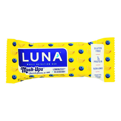 Luna - Bar Mshup Lemon Blubry - Case Of 15 - 1.69 Oz image 1