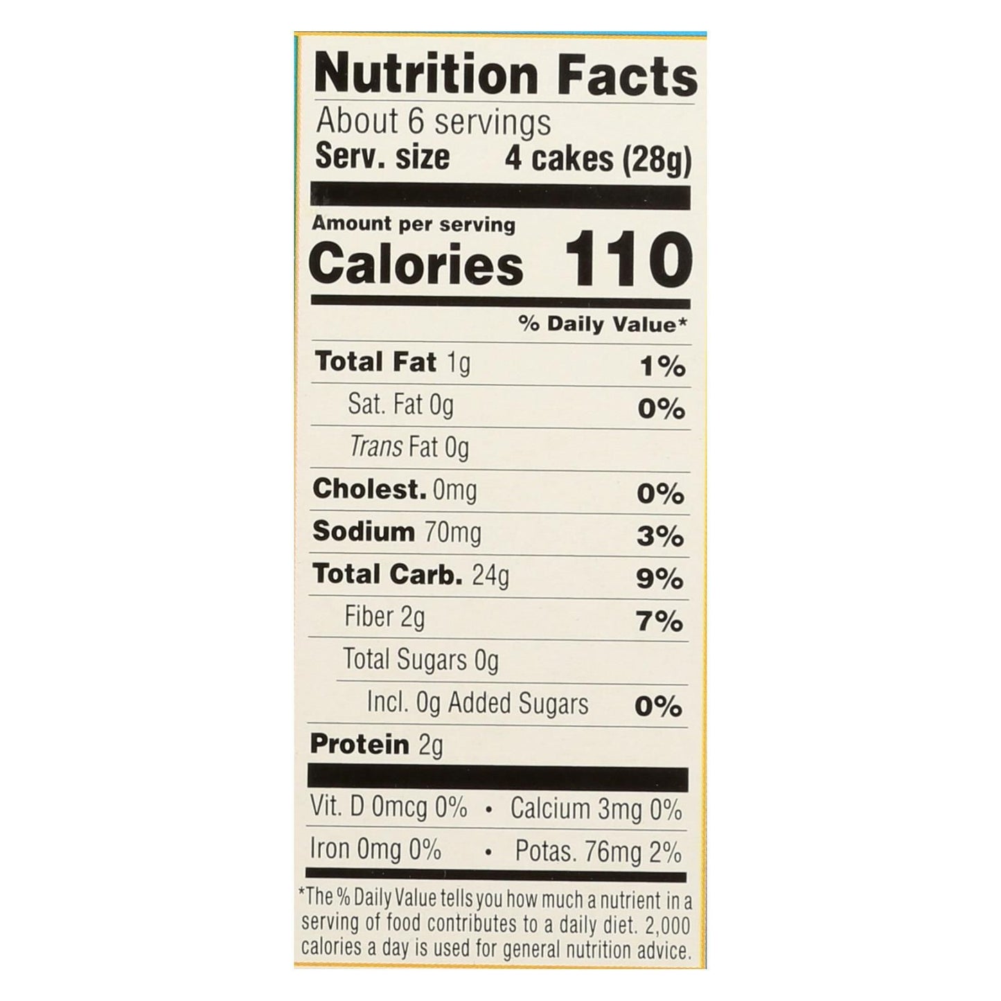 Lundberg Family Farms - Rice Ck Brn Ls Thn Stk - Case Of 6-6 Oz image 2