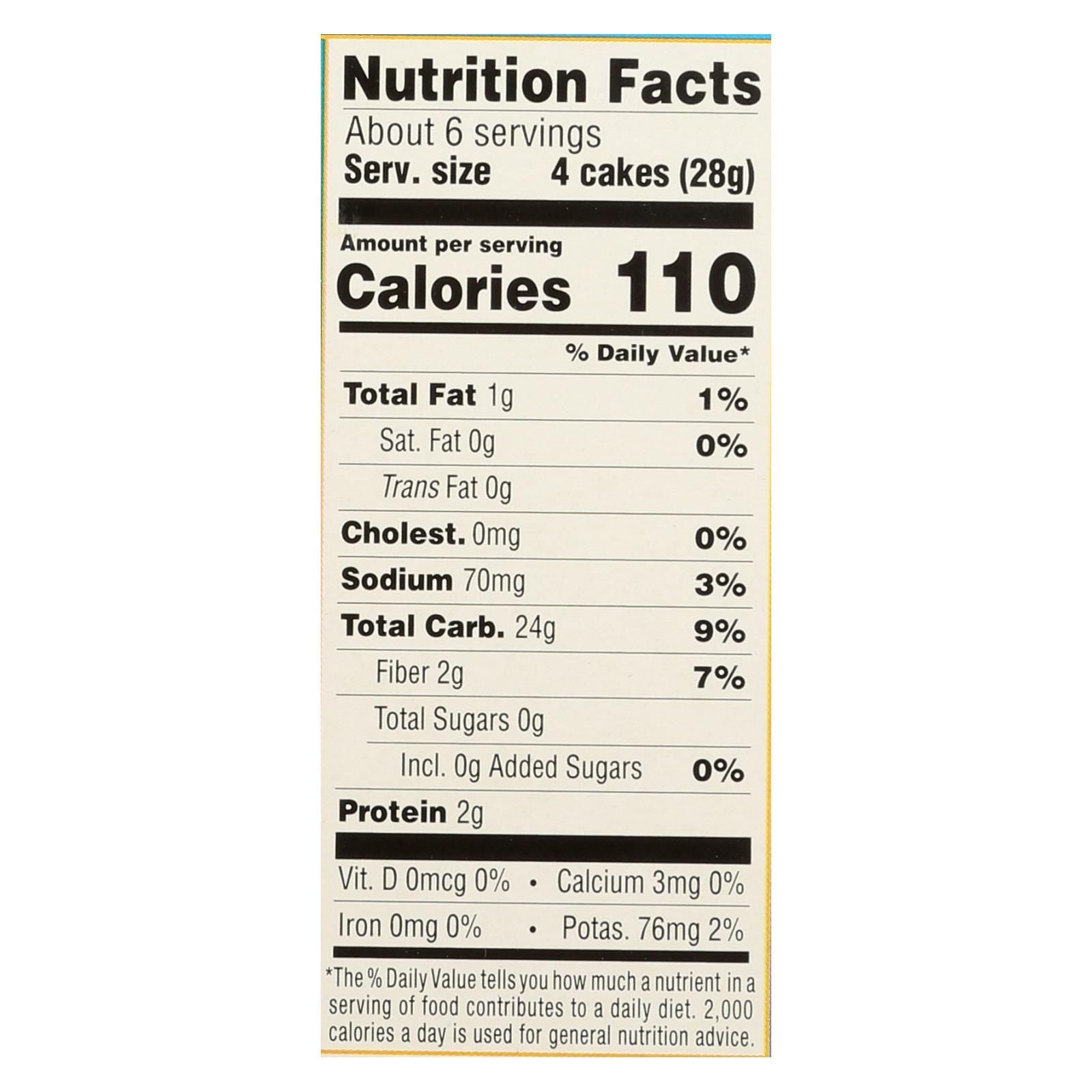Lundberg Family Farms - Rice Ck Brn Ls Thn Stk - Case Of 6-6 Oz image 2