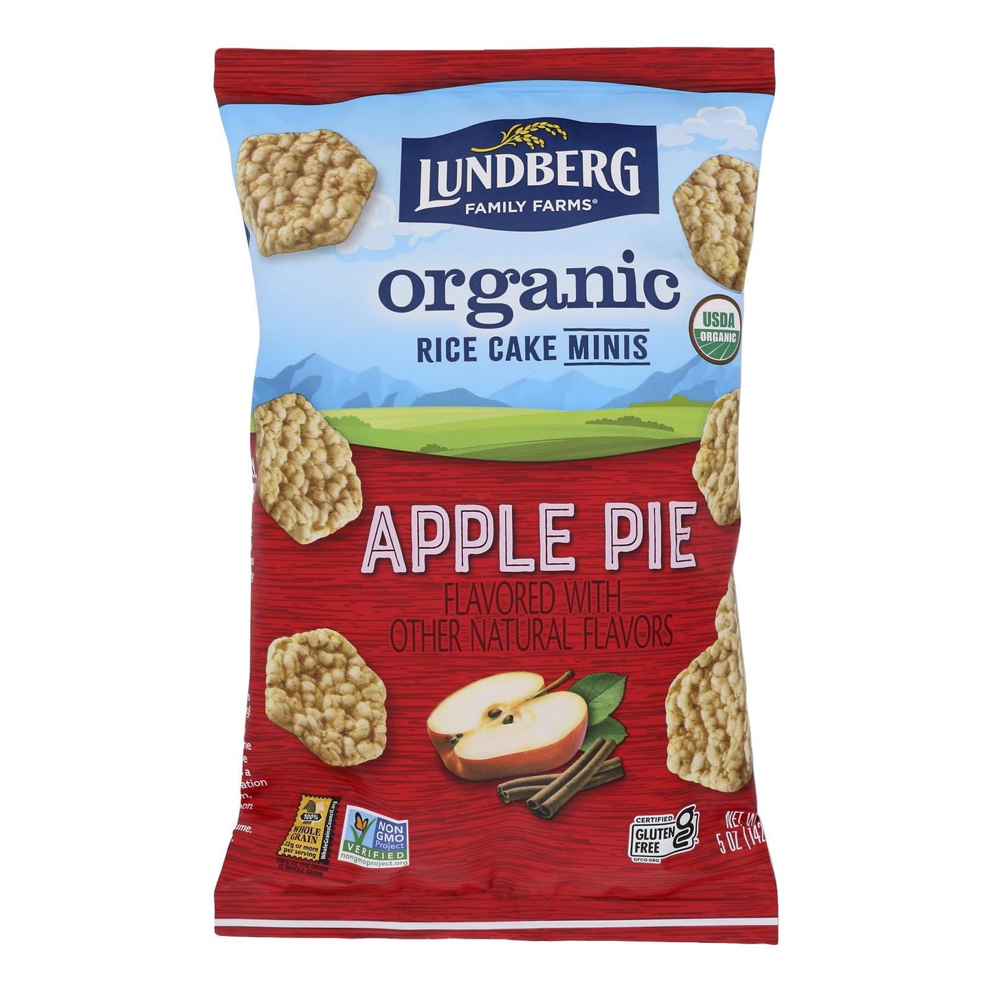 Lundberg Family Farms - Rice Ck Mini Apple Pie - Case Of 6-5 Oz image 1