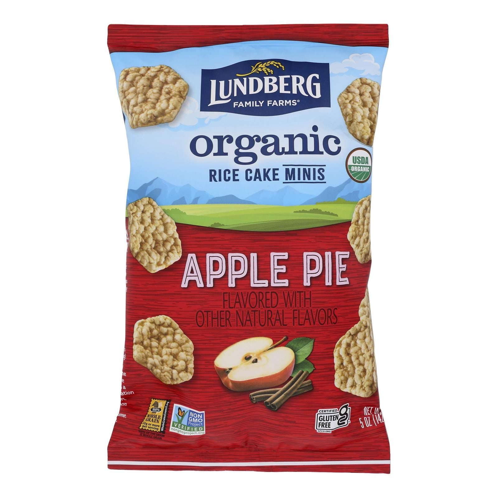 Lundberg Family Farms - Rice Ck Mini Apple Pie - Case Of 6-5 Oz image 1
