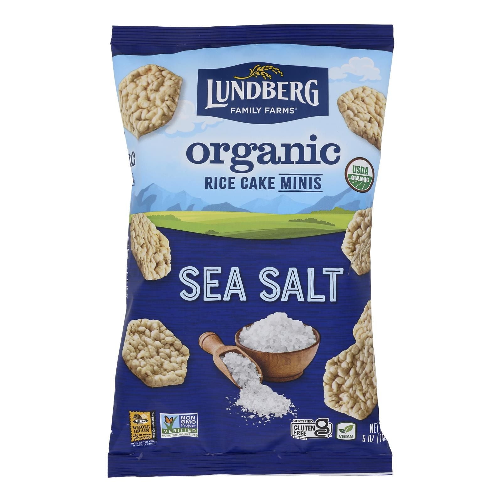 Lundberg Family Farms - Rice Ck Mini Sea Salt - Case Of 6-5 Oz image 1