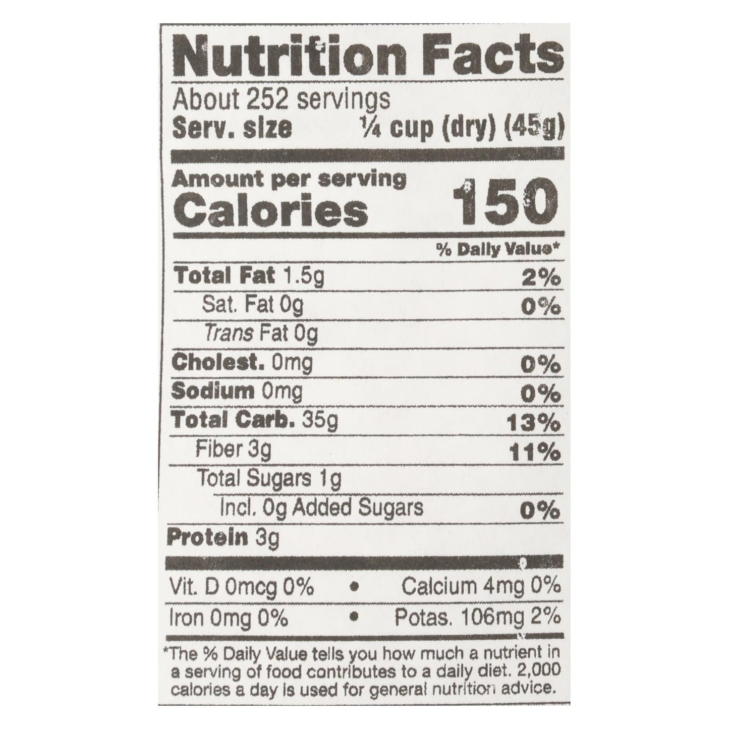 Lundberg Family Farms Short Grain Brown Rice - Case Of 25 Lbs image 3