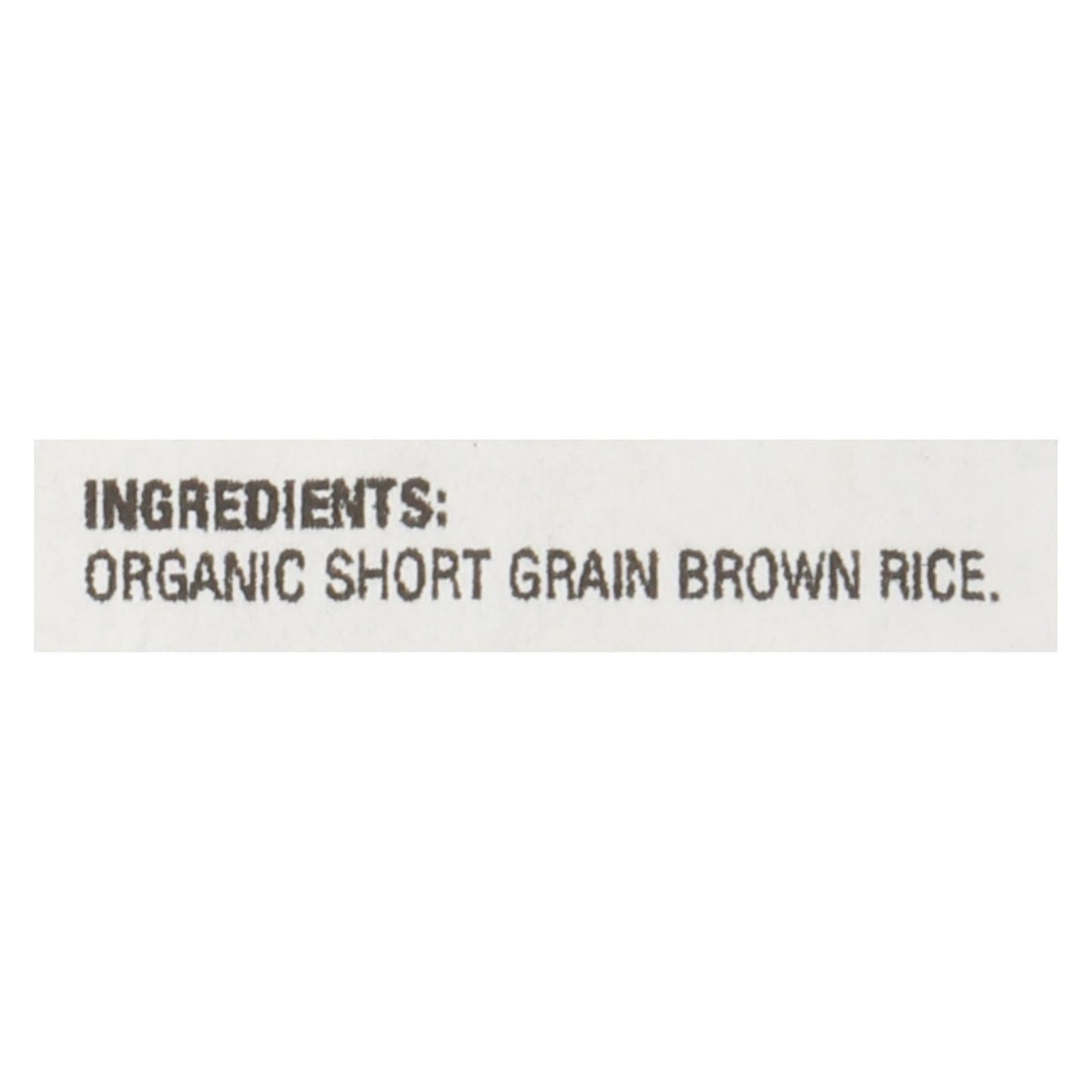 Lundberg Family Farms Short Grain Brown Rice - Case Of 25 Lbs image 2