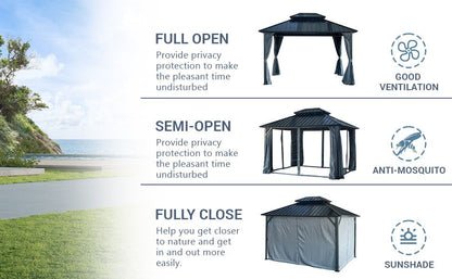 Luxembourg Gazebo (Powder Coated) image 5