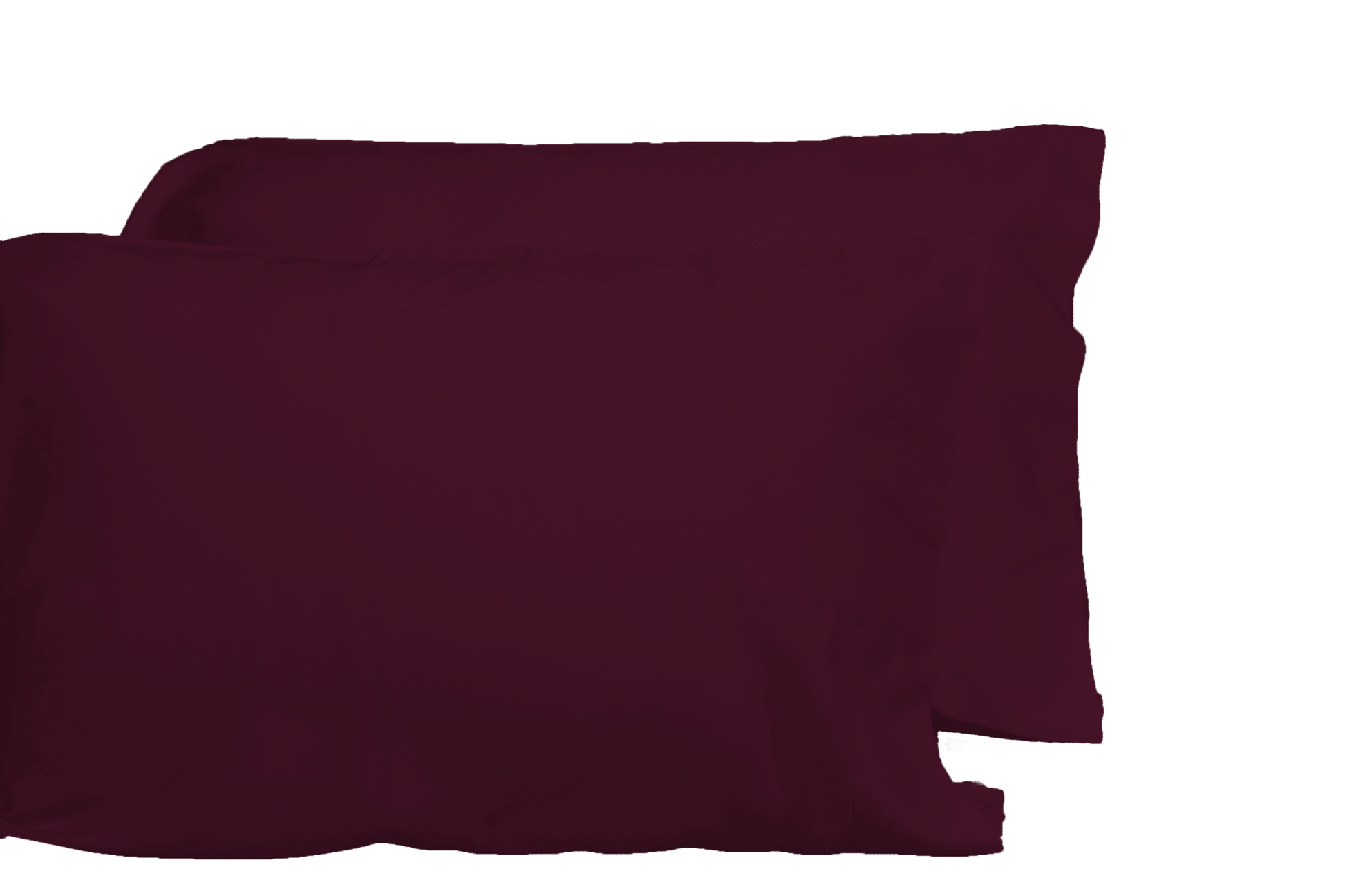 Luxurious Viscose from 100% Bamboo 2-Piece Pillowcase Set , Oeko-TEX Certified, King - Merlot image 1