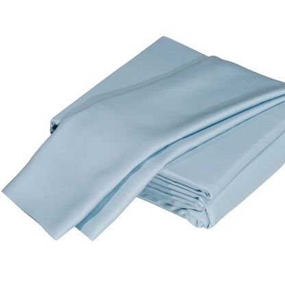 Luxurious Viscose from 100% Bamboo 2-Piece Pillowcase Set , Oeko-TEX Certified, King - Sky image 3
