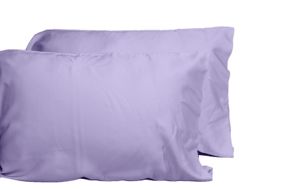 Luxurious Viscose from 100% Bamboo 2-Piece Pillowcase Set , Oeko-TEX Certified, Queen - Amethyst image 1