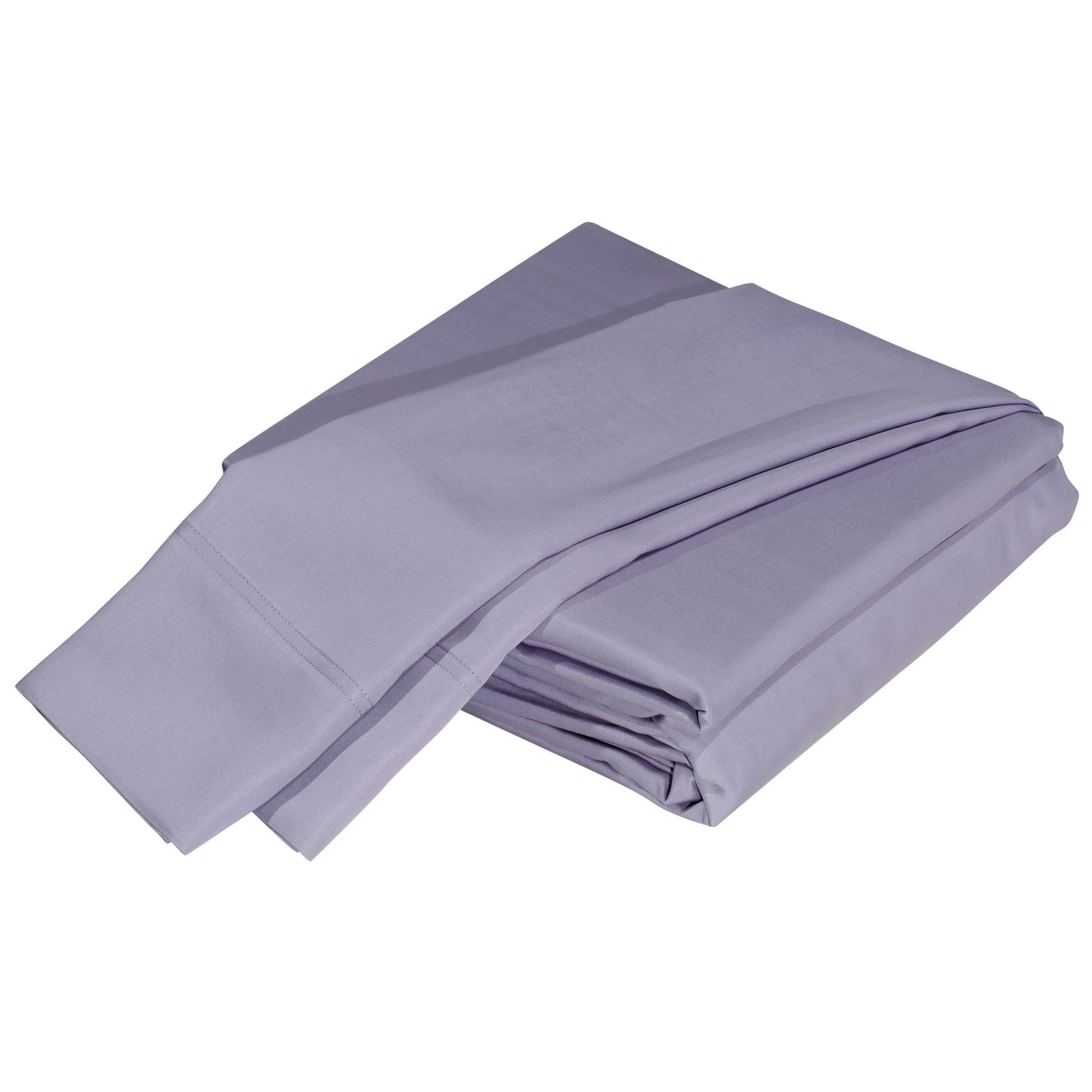 Luxuriously Soft 100% Viscose Derived from Bamboo 4-Piece sheet Set , Oeko-TEX Certified, California King - Amethyst image 1