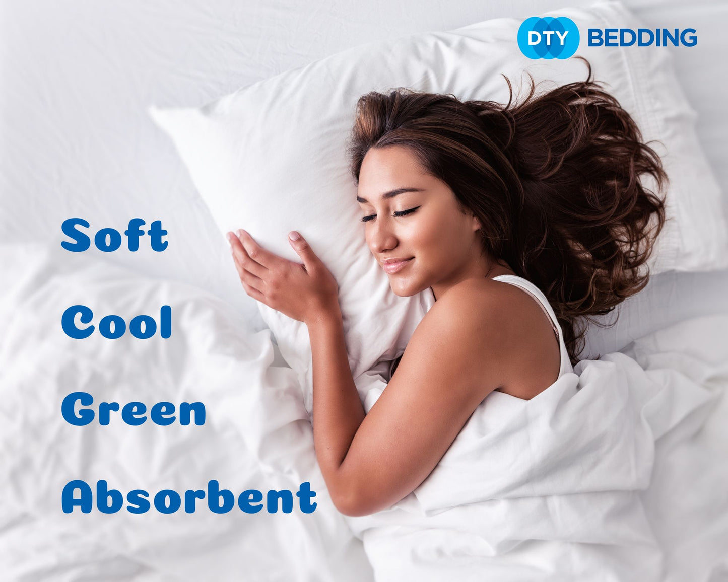Luxuriously Soft 100% Viscose Derived from Bamboo 4-Piece sheet Set , Oeko-TEX Certified, California King - White image 6