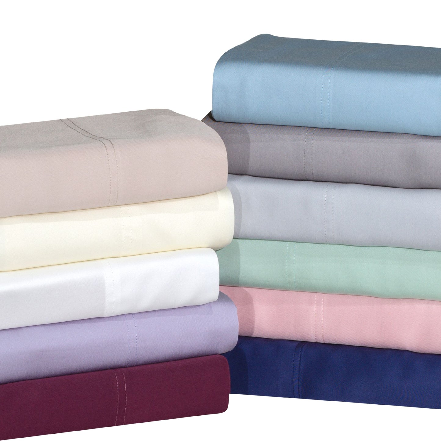 Luxuriously Soft 100% Viscose Derived from Bamboo 4-Piece Sheet Set, Oeko-TEX Certified, King - Sky image 6