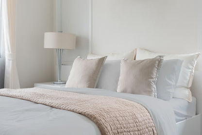 Luxuriously Soft 100% Viscose Derived from Bamboo 4-Piece sheet Set , Oeko-TEX Certified,California King - Lt Gray image 2