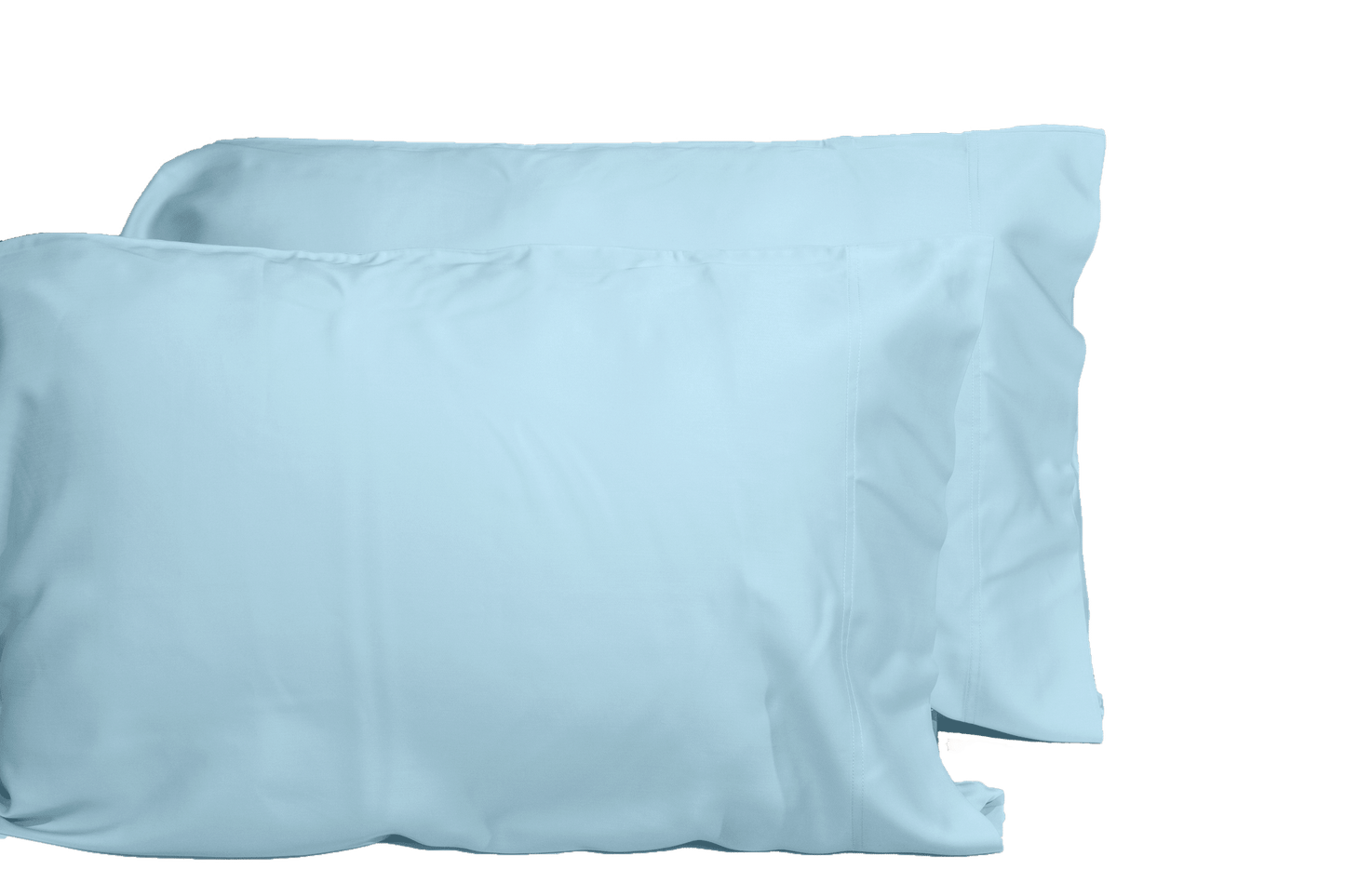 Luxuriously Soft 100% Viscose Derived from Bamboo 4-Piece sheet Set , Oeko-TEX Certified,California King - Sky image 2