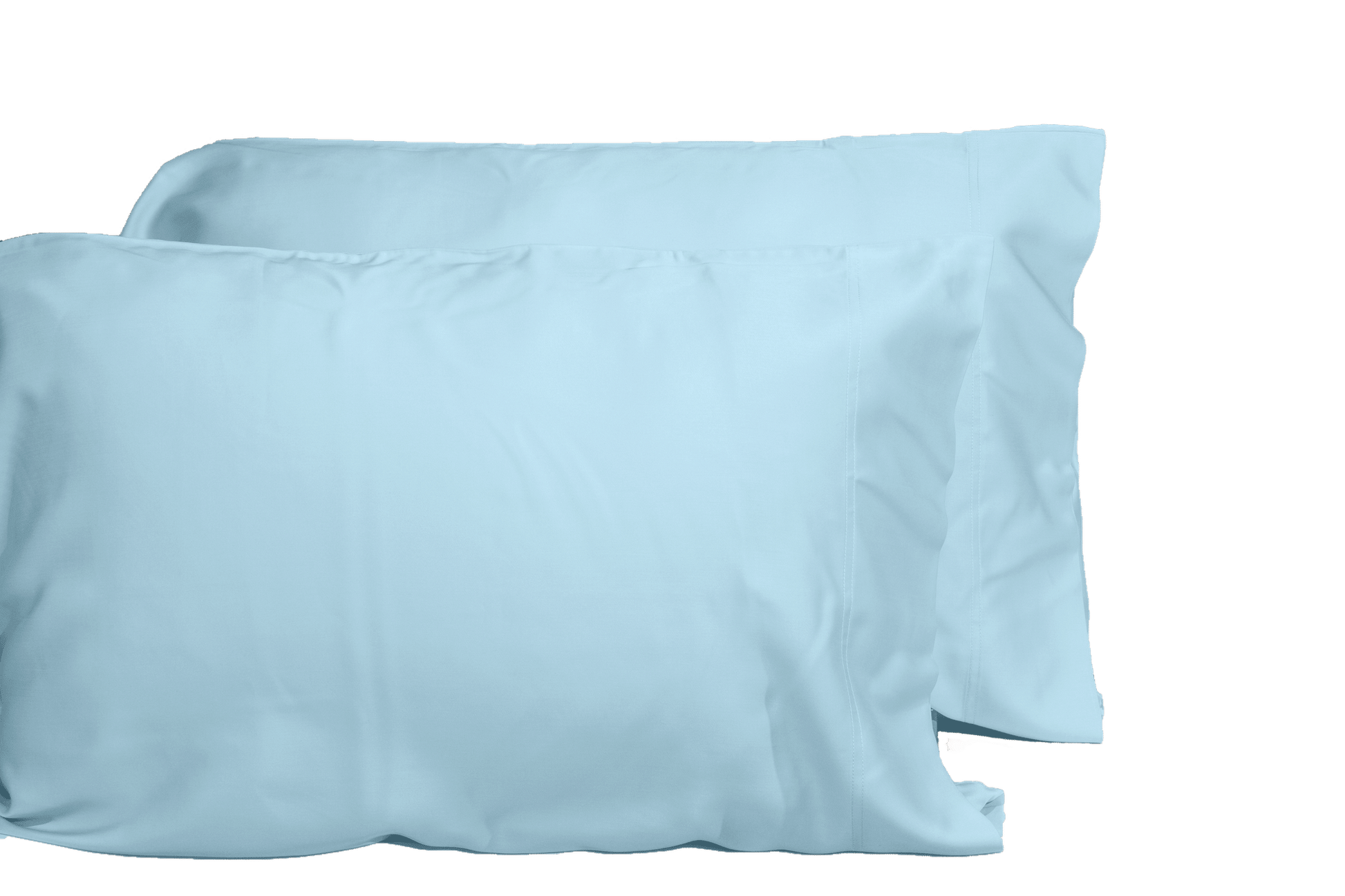 Luxuriously Soft 100% Viscose Derived from Bamboo 5-Piece Sheet Set , Oeko-TEX Certified, Split King - Sky image 2