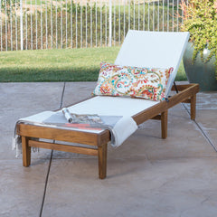SUMMERLAND CHAISE LOUNGE - DARK GREY MESH