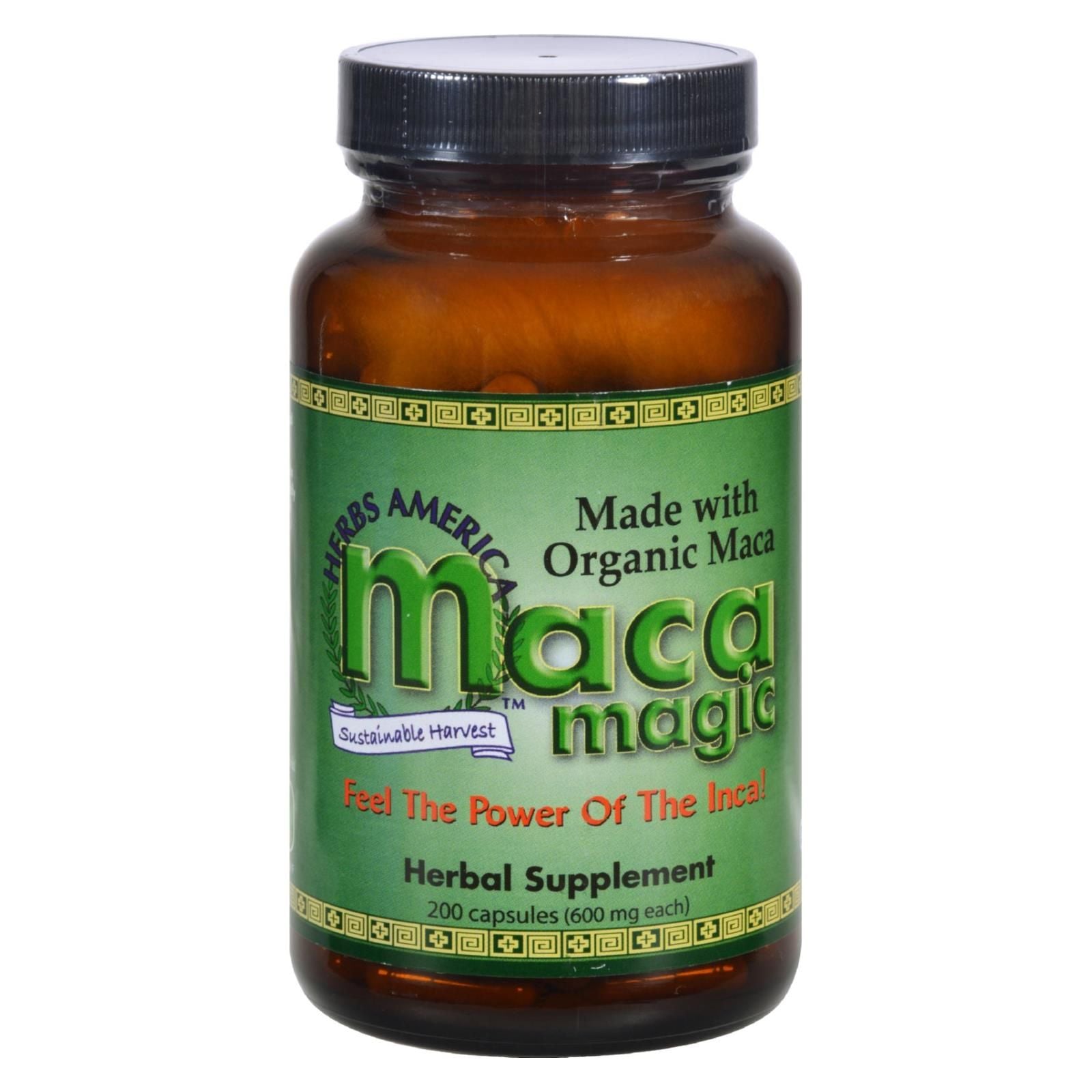 Maca Magic Organic Maca Magic - 200 Capsules image 1