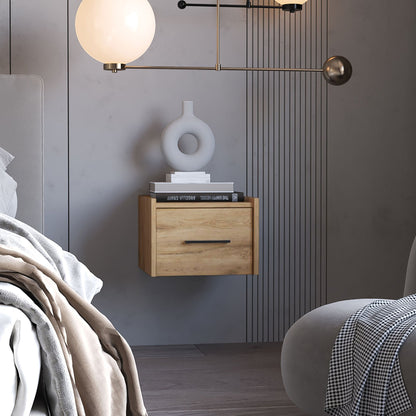 Macadamia Wall-Mounted Floating Nightstand image 1