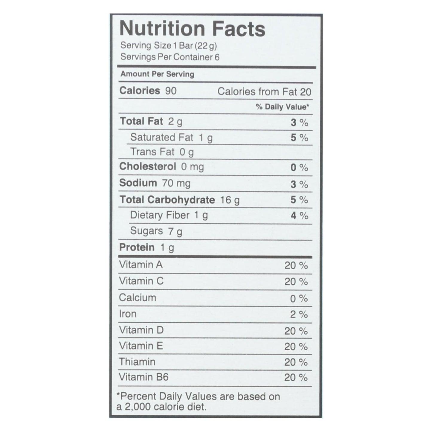 Made Good Crispy Squares - Vanilla - Case Of 6 - 4.68 Oz. image 3