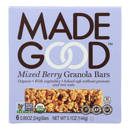 Made Good Granola Bar - Mixed Berry - Case Of 6 - 5 Oz. image 1