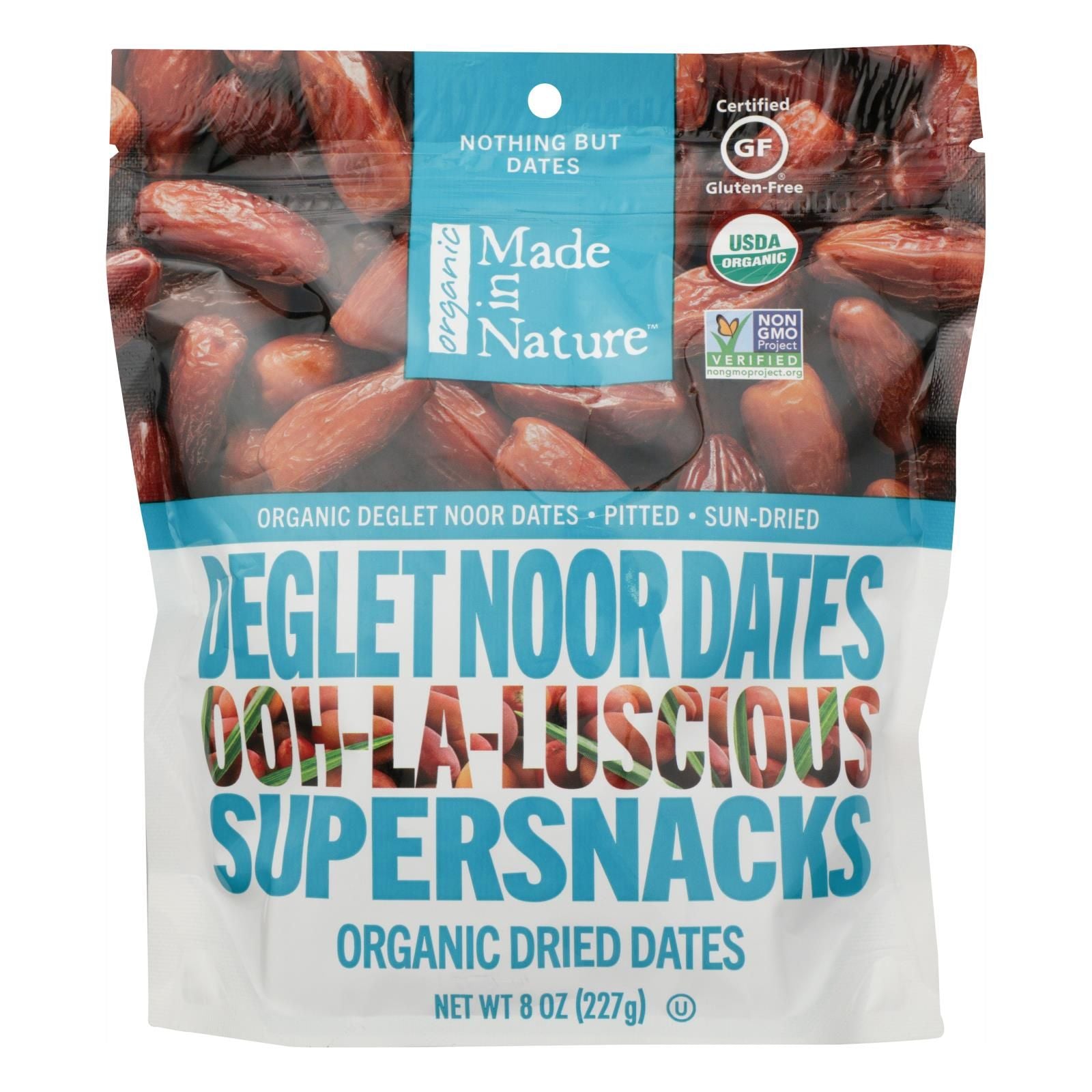 Made In Nature - Dates Neglet Noor - Case Of 6 - 8 Oz image 1