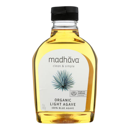 Madhava Honey - Agave Nectar Golden Lt - Case Of 6 - 17 Oz image 1