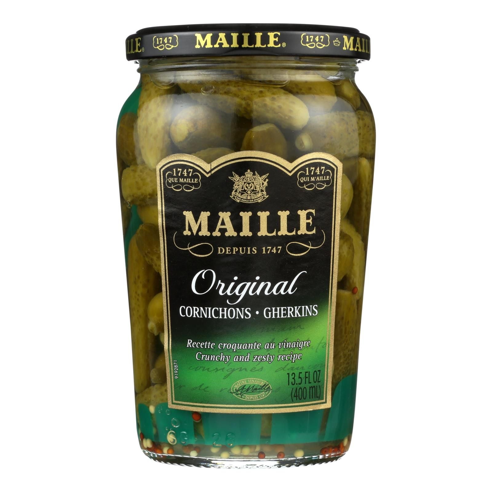 Maille Cornichons - Case Of 12 - 13.5 Fl Oz image 1