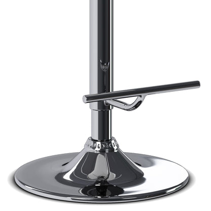 Marana - Bentwood Adjustable Swivel Bar Stool - Light Grey image 6