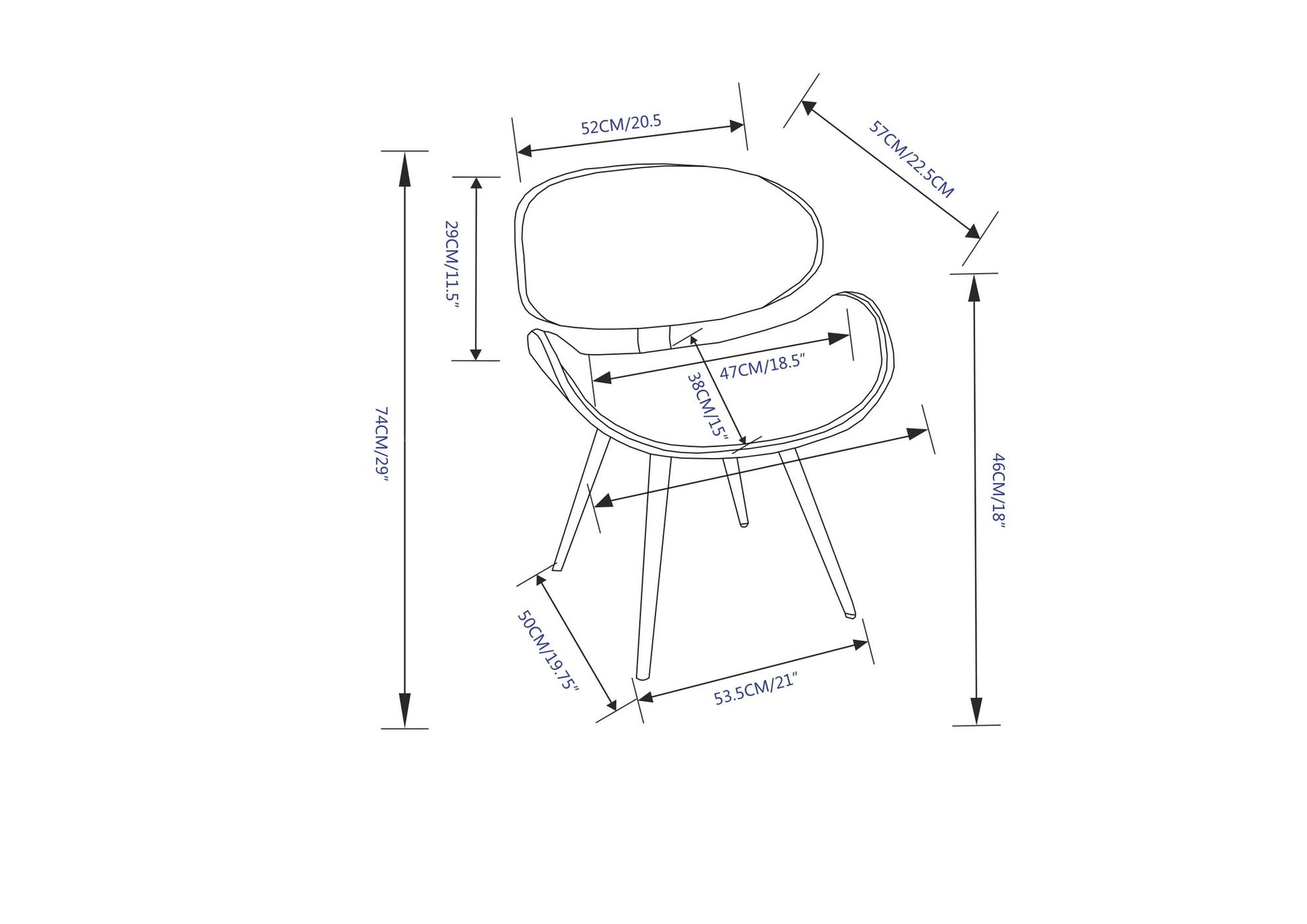 Marana - Dining Chair - Black image 7