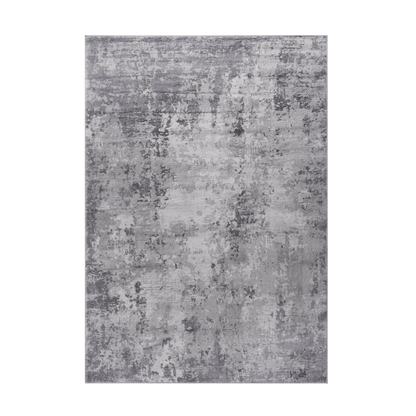MARFI Collection 5X7 Light Grey / Abstract Area Rug image 2