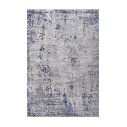 MARFI Collection 6X9 Silver / Blue / Abstract Area Rug image 2