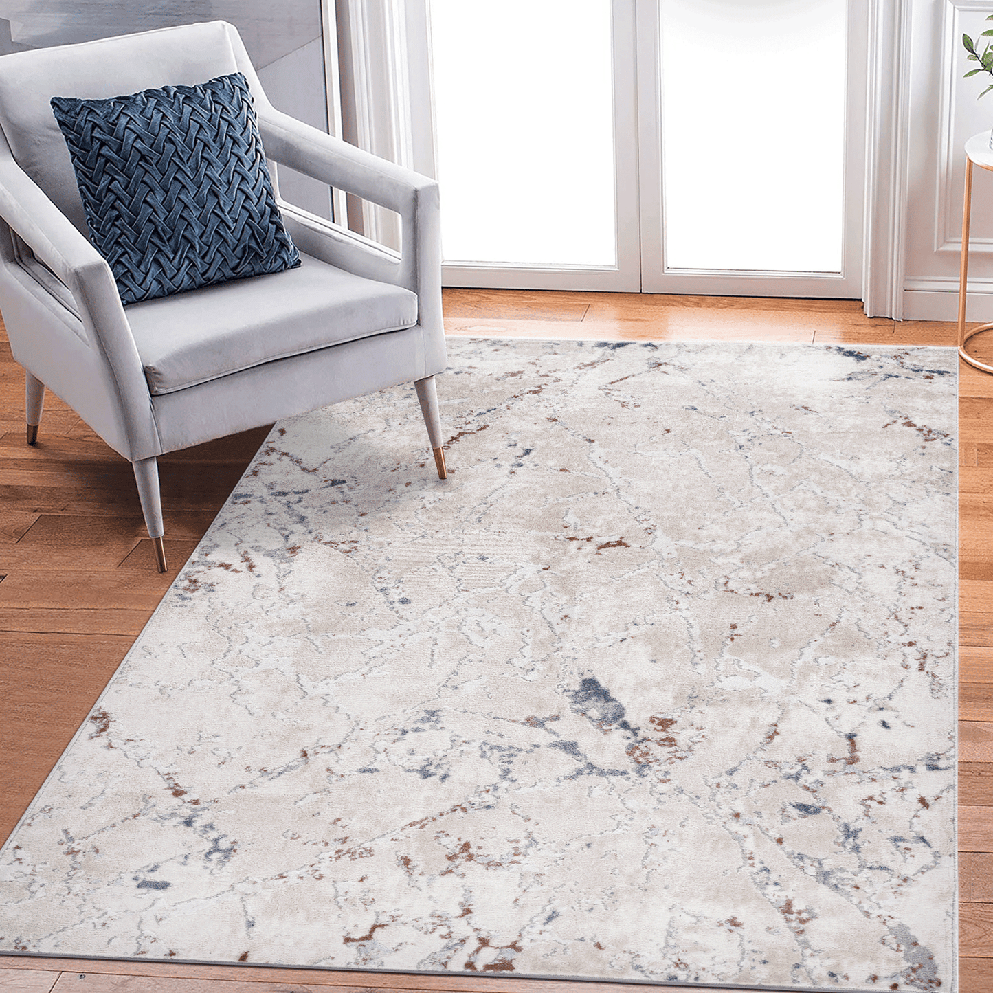 MARFI Collection 8X10 Multi / Contemporary Area Rug image 1