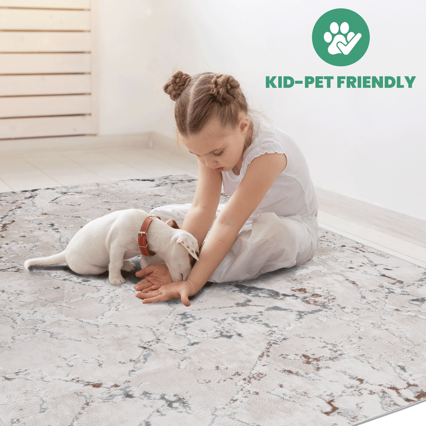MARFI Collection 8X10 Multi / Contemporary Area Rug image 6