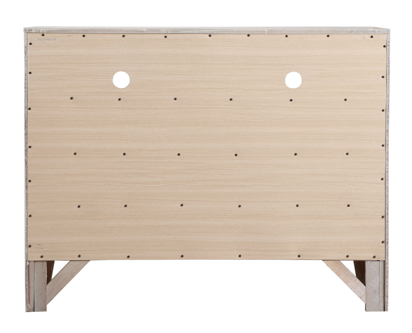 Marilla G1503-TV2 Media Chest , Silver Champagne image 5