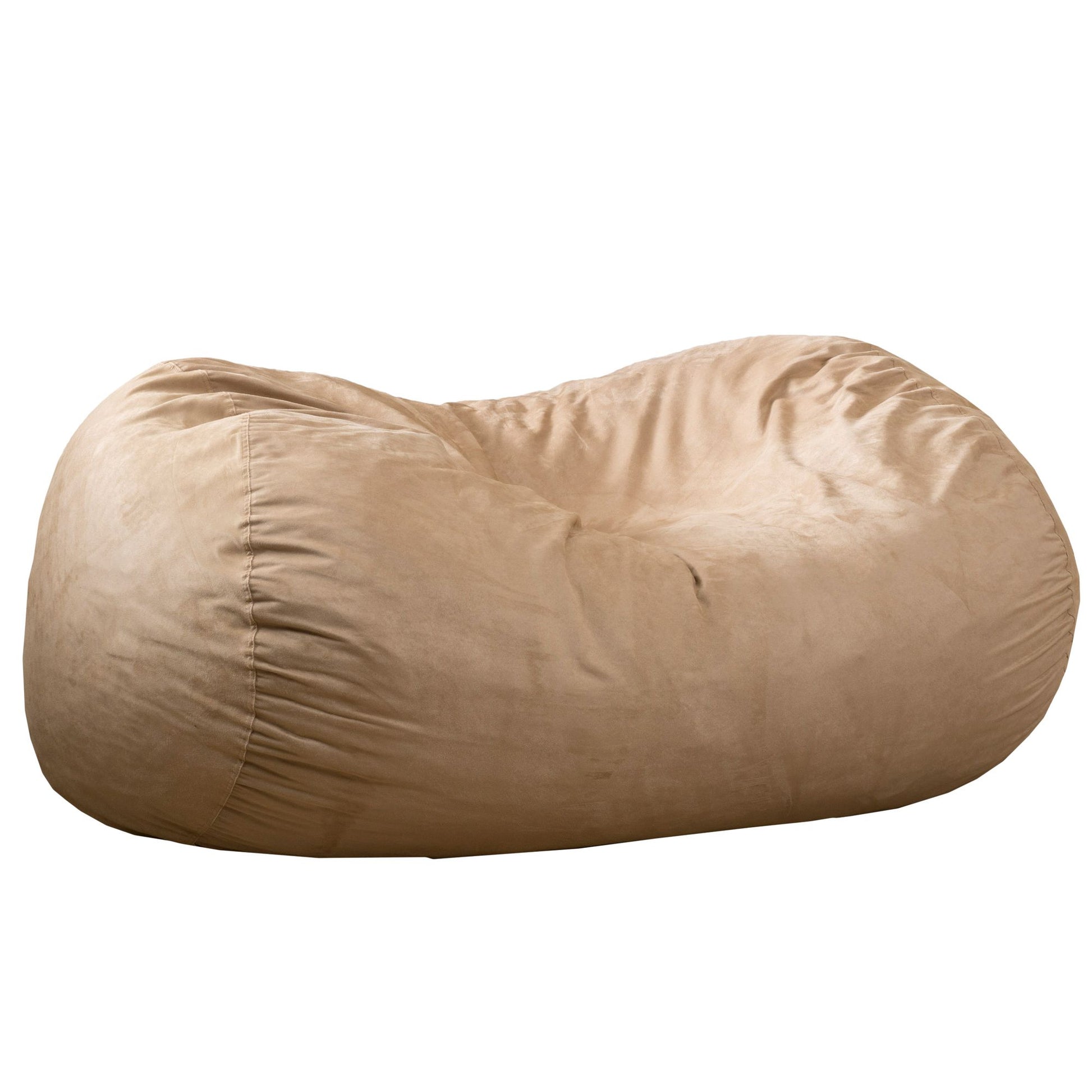 Marlin 6.5 Foot Suede Cylindrical Bean Bag, Tuscany image 1
