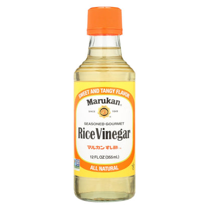 Marukan Seasoned Gourmet - Rice Vinegar - Case Of 6 - 12 Fl Oz. image 2