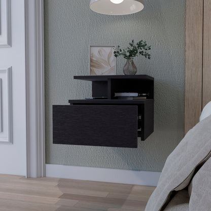 Mason Wenge 1-Drawer Floating Nightstand image 2