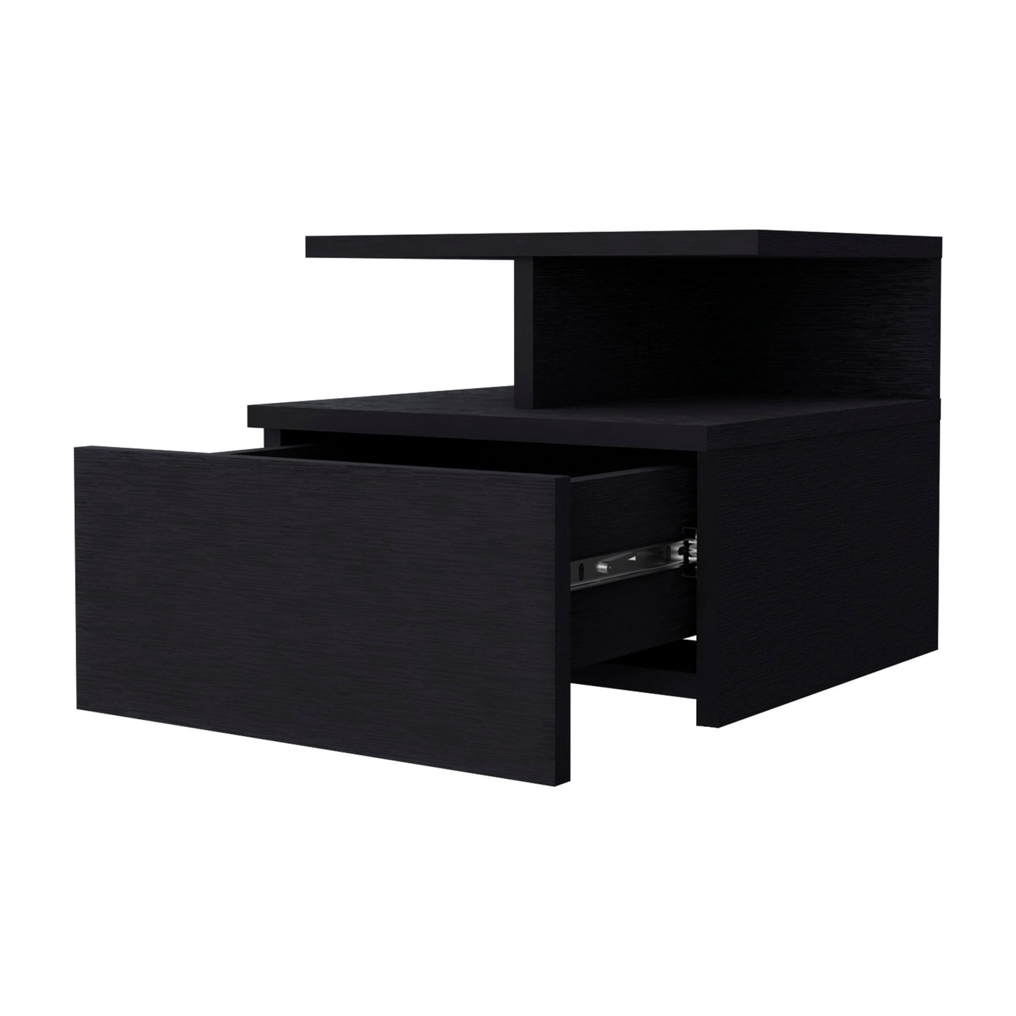 Mason Wenge 1-Drawer Floating Nightstand image 4