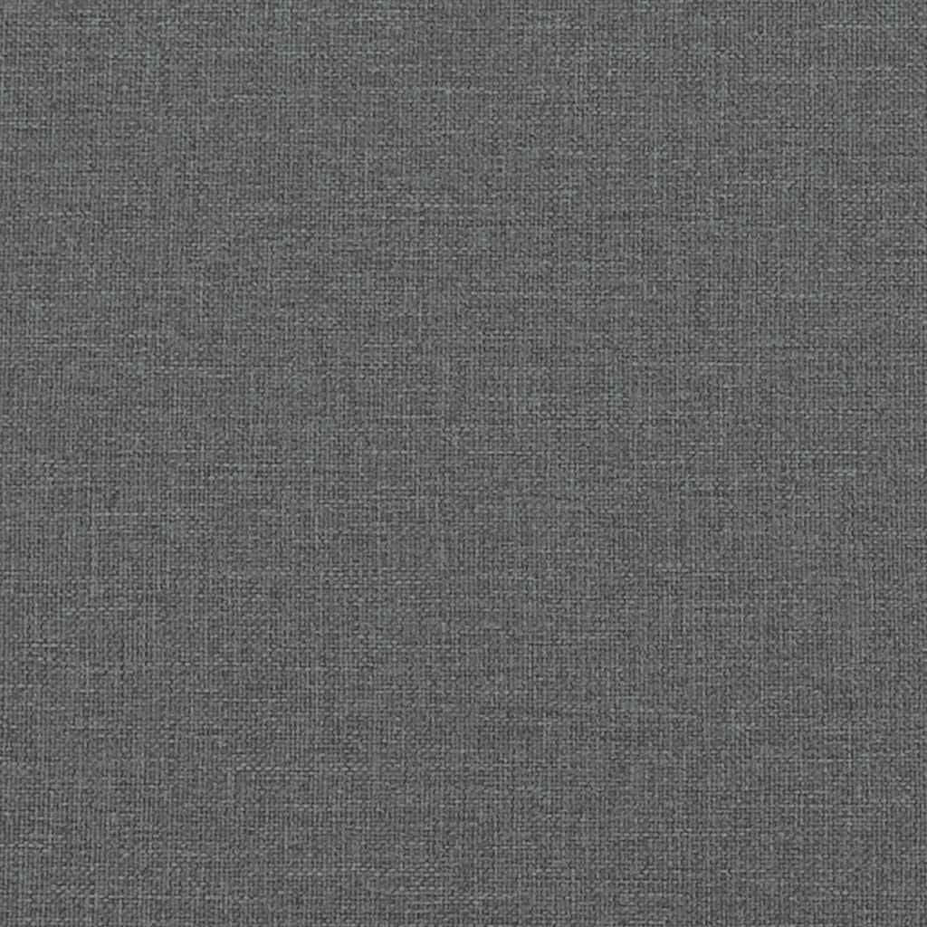 Massage Recliner Chair Dark Gray Fabric image 13