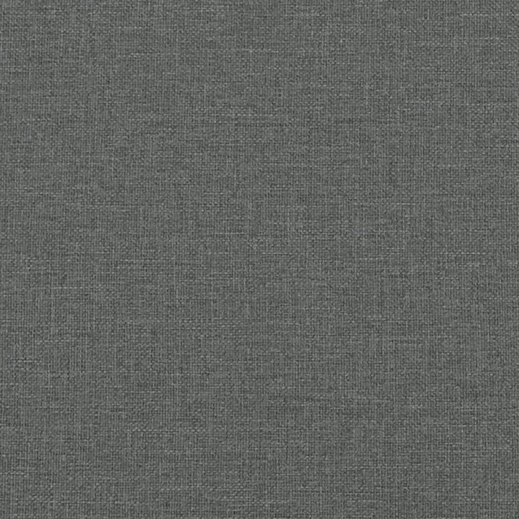 Massage Recliner Chair Dark Gray Fabric image 12